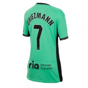 Atletico Madrid Antoine Griezmann #7 Dámské Alternativní Dres 2023-24 Krátký Rukáv